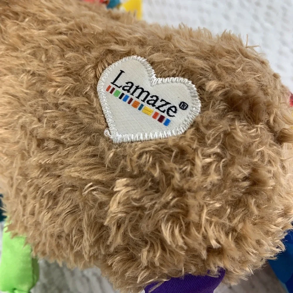 Lamaze‎ Mortimer The Moose Play And Grow Rattle Teether Squeaker Activity Toy